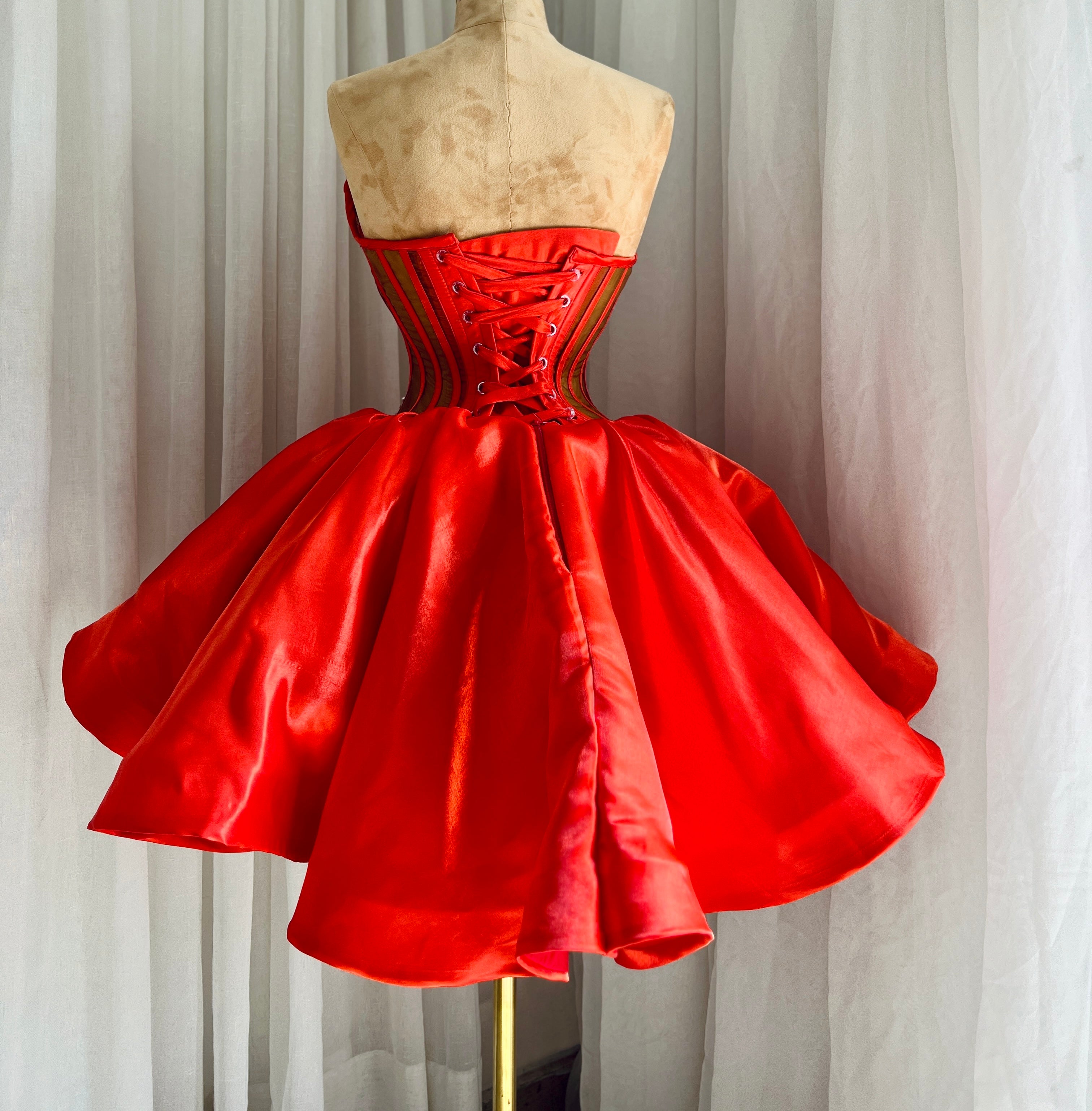 The Rouge Belle Corset dress