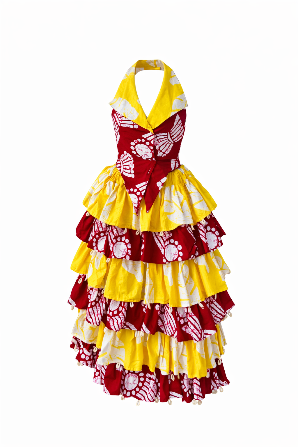 Sunfire Ruffle Maxi 2 piece