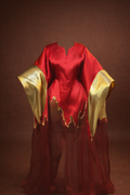 The Crimson Gold Kaftan