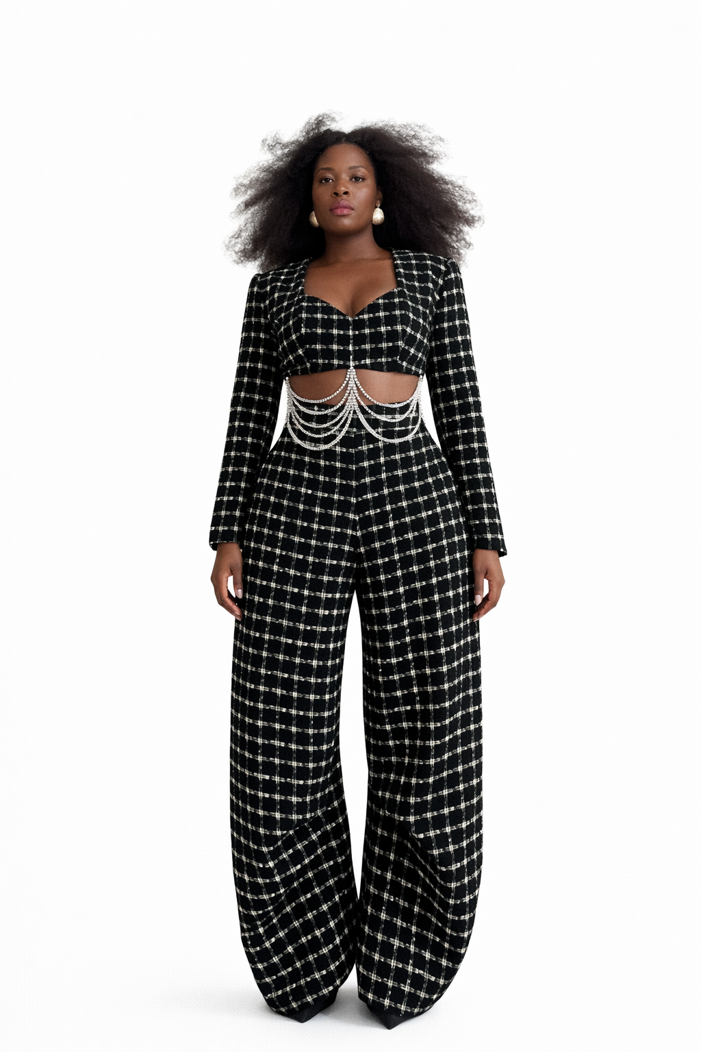 Noir Élan Structured Set