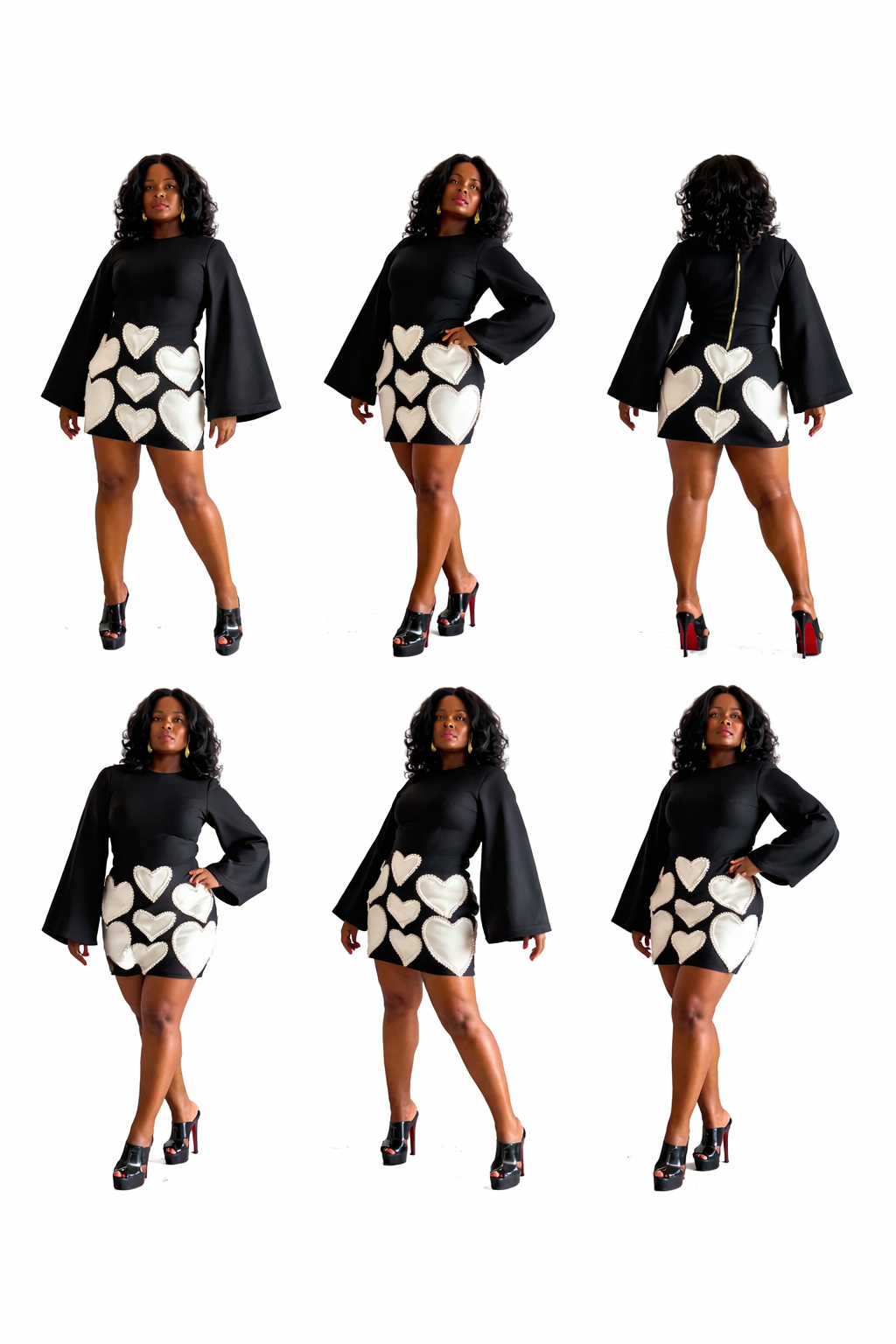 Sweetheart Pearl Mini dress