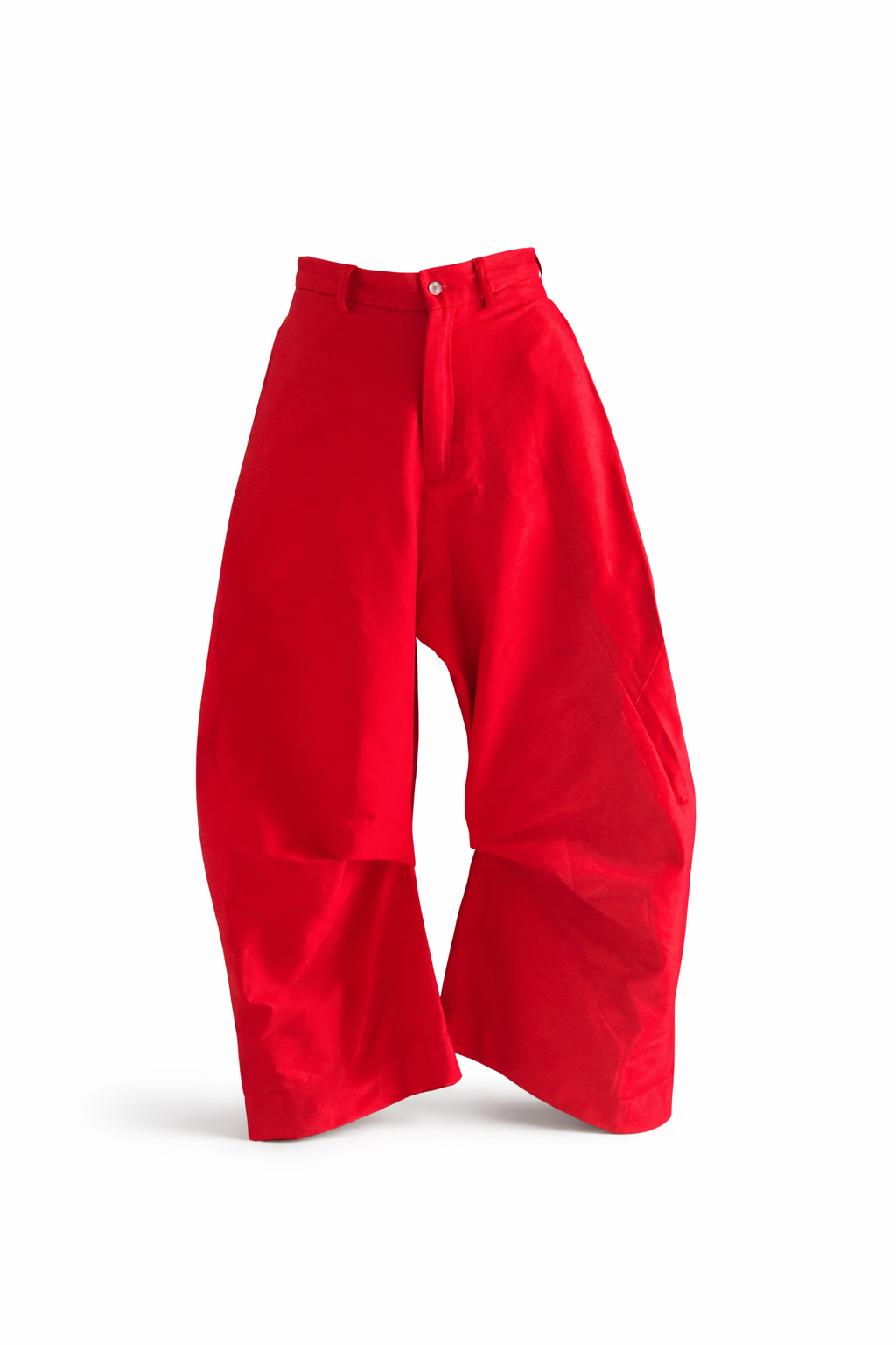 Drop waist wide pants X puff sleeves