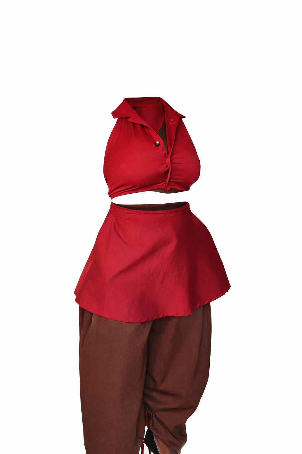 Brown & Burgundy 4 piece