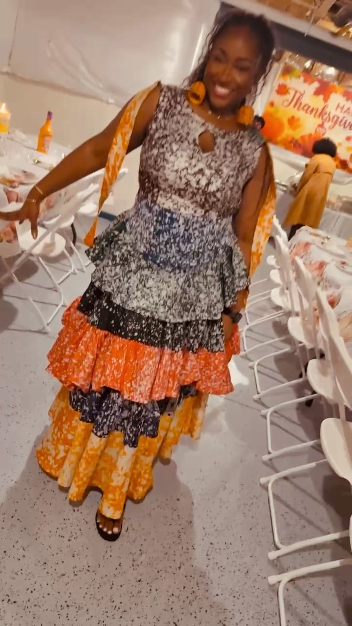 The Ange Tiered Dress