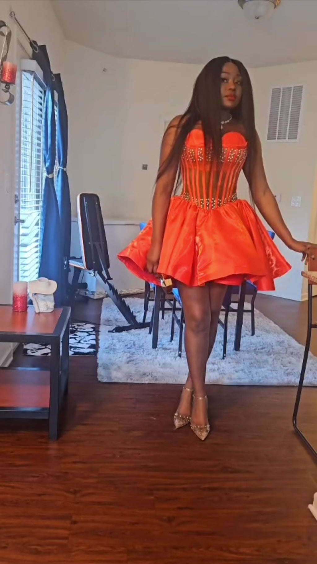 The Rouge Belle Corset dress