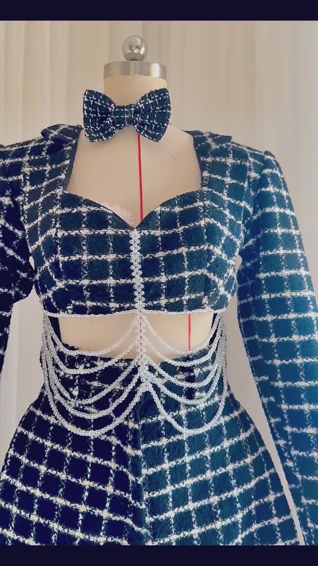 Noir Élan Structured Set